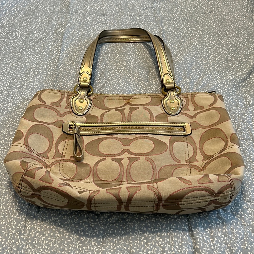 Canvas Coach bag